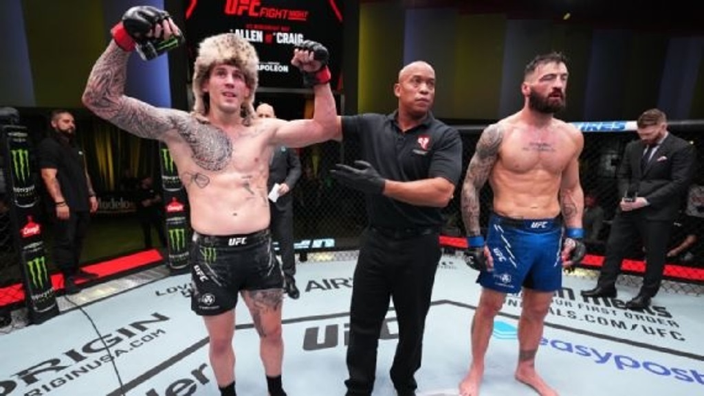Brendan Allen se apuntó una nueva victoria por sumisión en su carrera a costa de Paul Craig