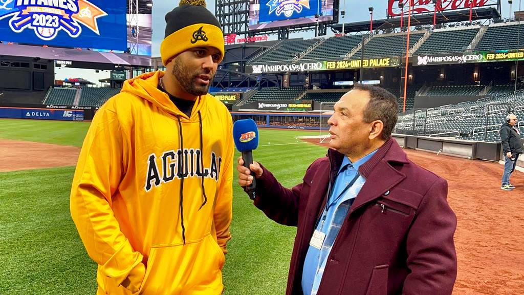 Francisco Peña fue entrevistado por Agustín Zapata en Citi Field por Agustín Zapata