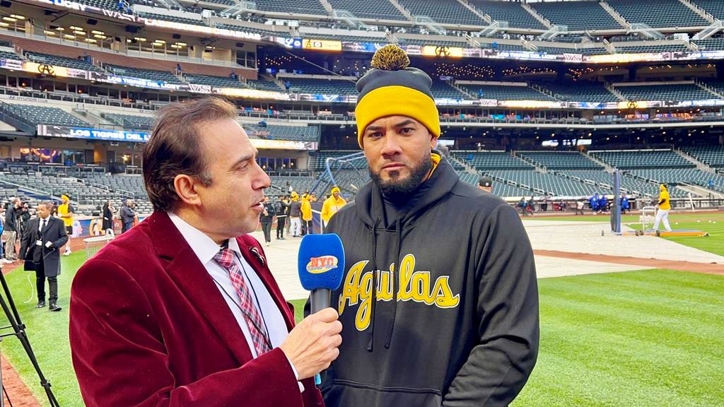 Neftalí Medina, entrevista a Melky Cabrera en Citi Field