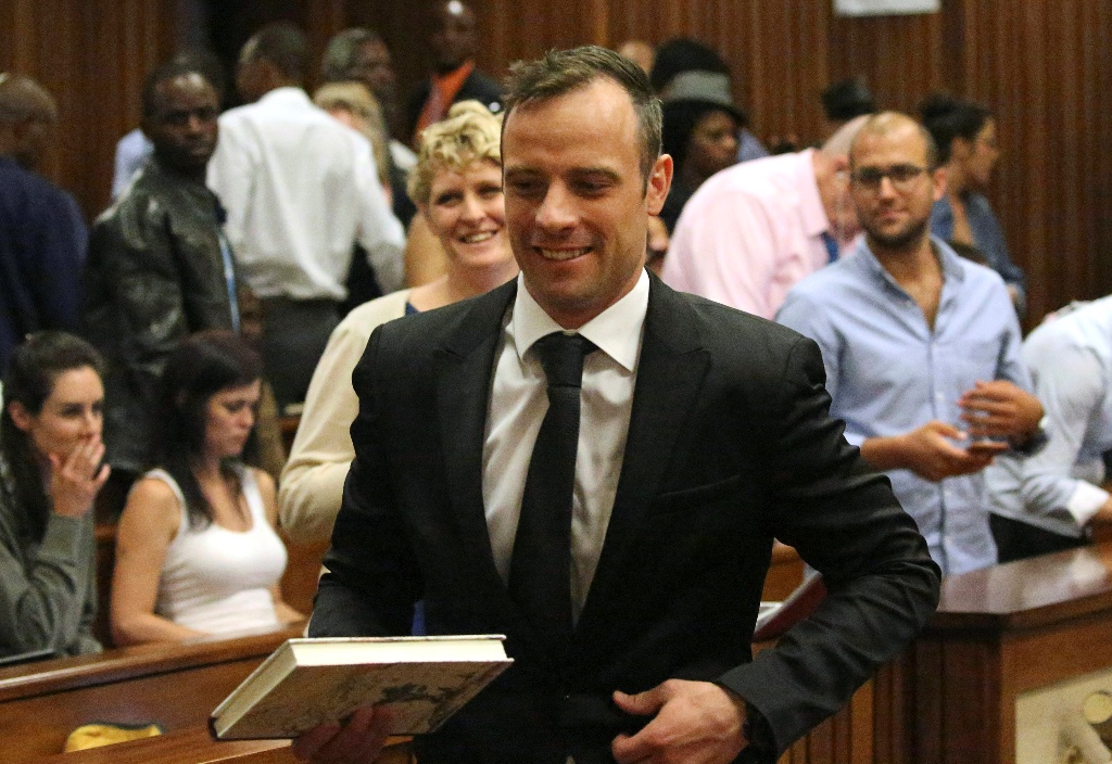 Oscar Pistorius en la Corte