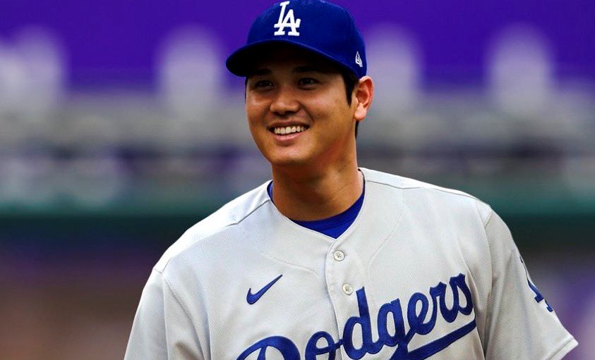 Ohtani con los dodgers