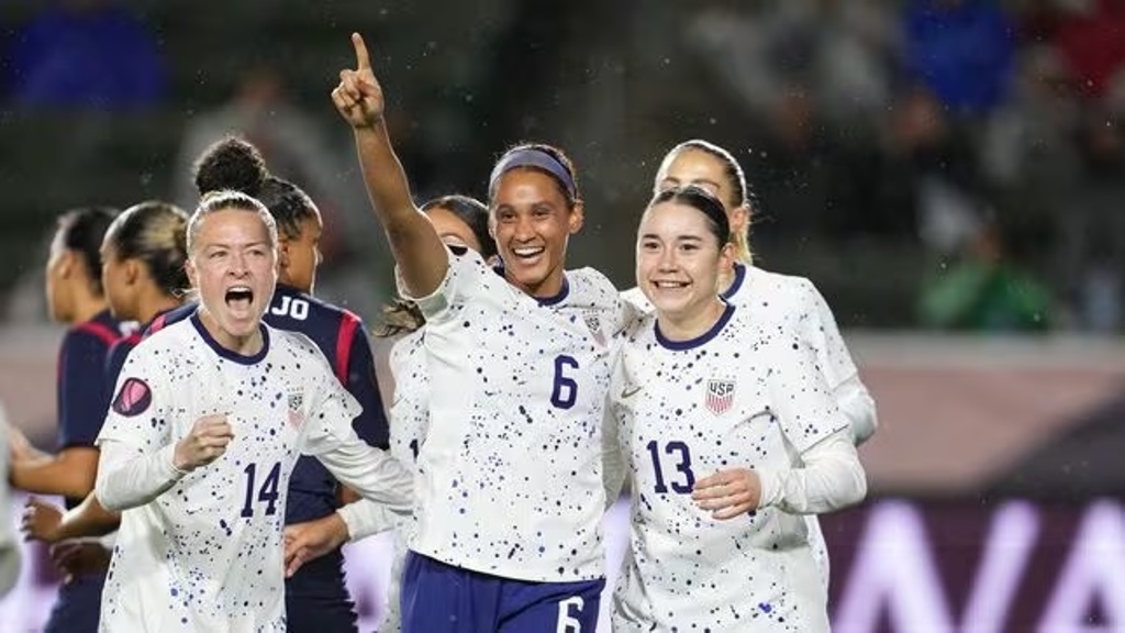 USA compa oro femenina