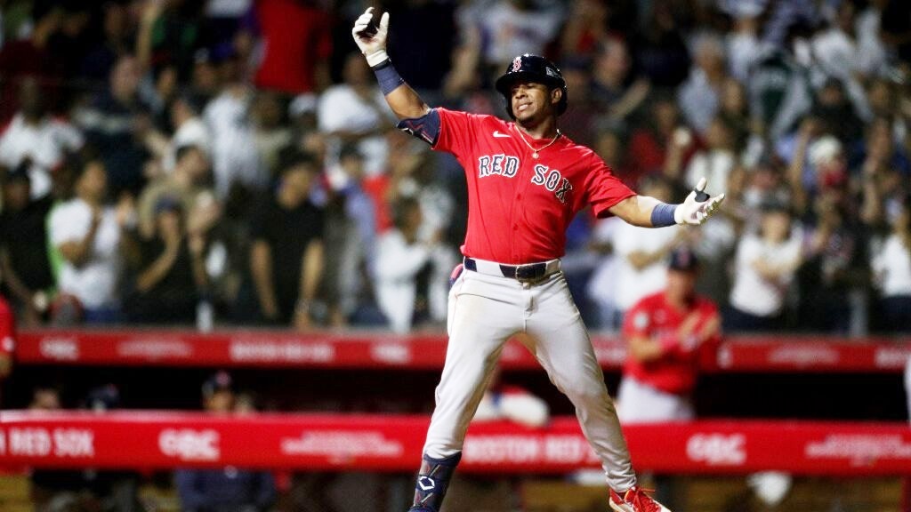 Jugador de los Medias Rojas