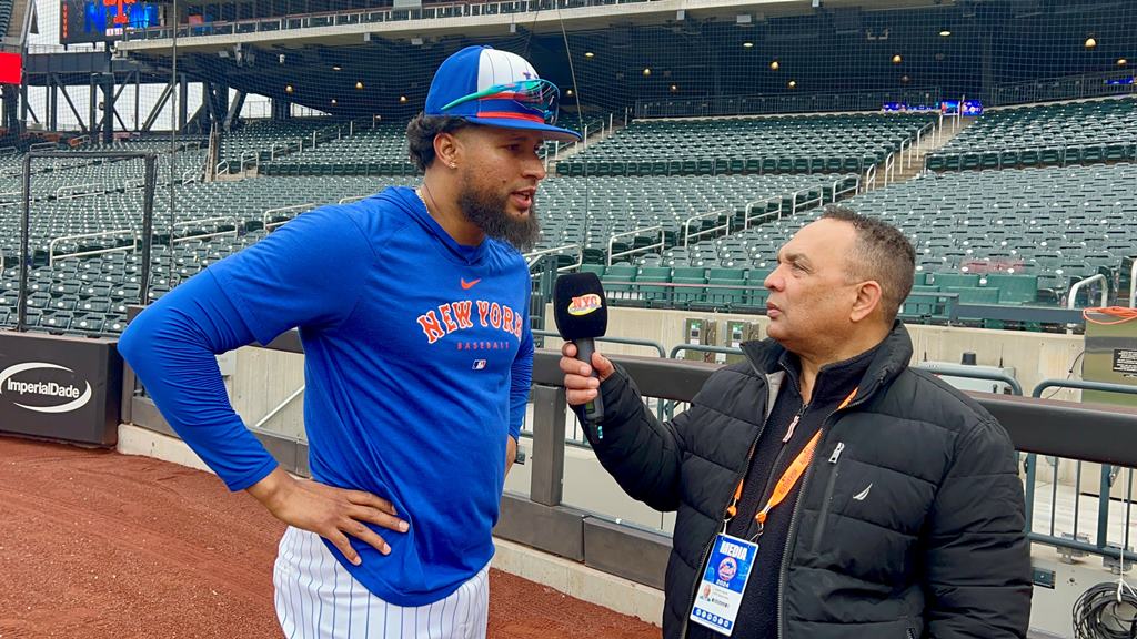Agustín Zapata conversó con Yohan Ramírez en Citi Field.
