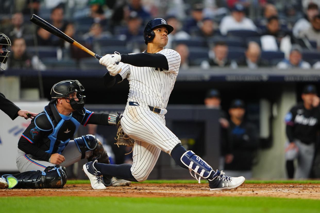 Juan Soto conecta HR en el yankee stadium