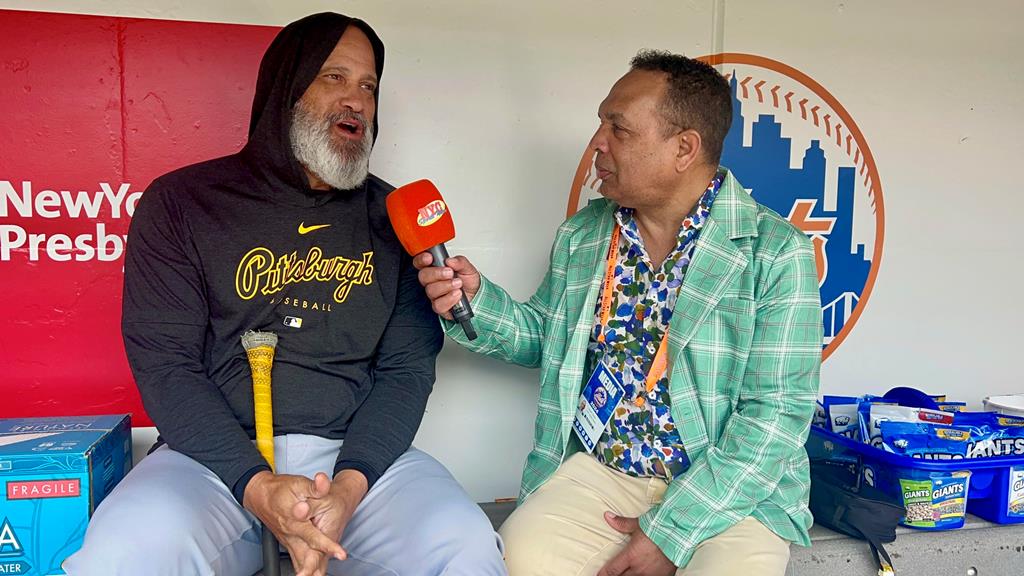 Mendy López entrevistado en Citi Field por Agustín Zapata.