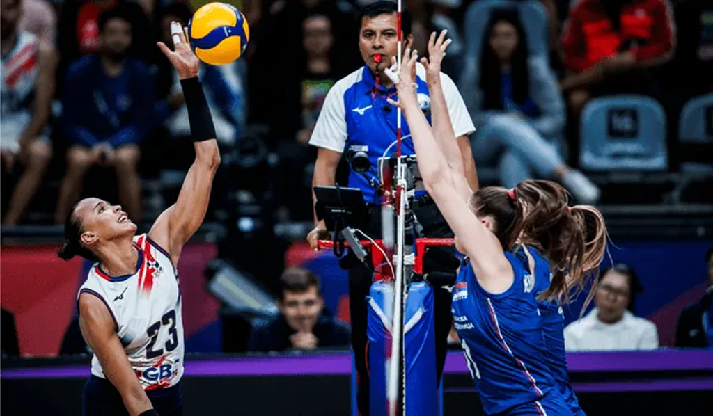 Canadá vs Reinas del Caribe voleibol