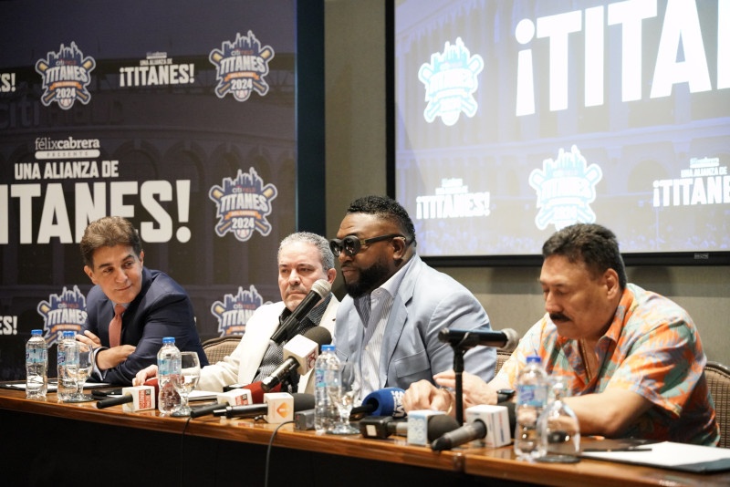 David Ortiz y Félix Cabrera