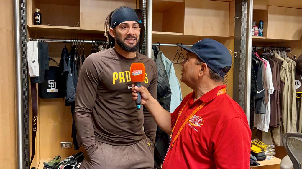 Agustín Zapata conversó con Fernando Tatis Jr. en Citi Fiel