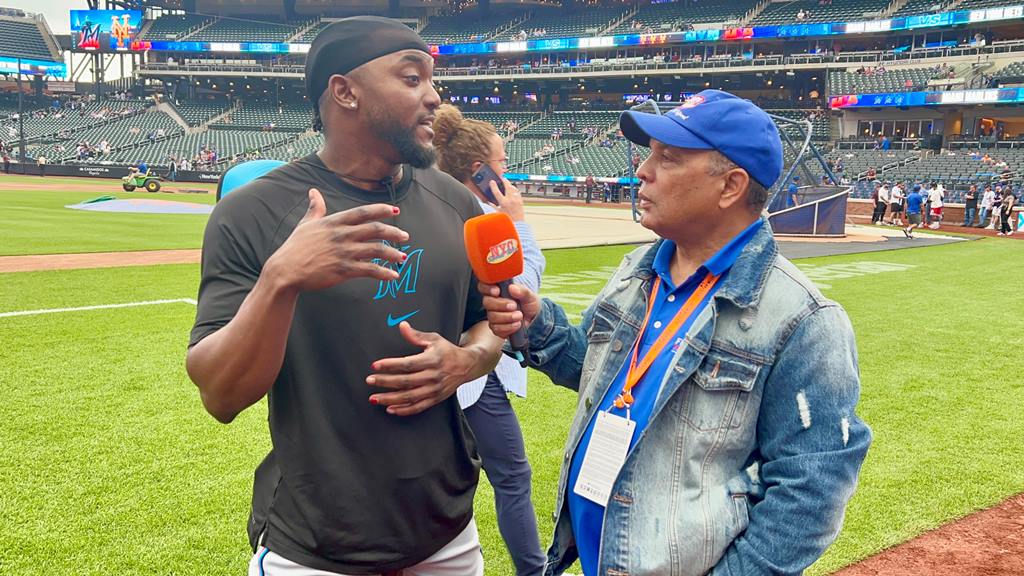 Vidal Bruján fue entrevistado en Citi Field por Agustín Zapata.