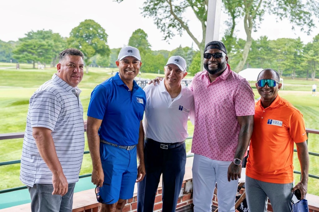Bartolo Colón, Mariano Rivera, doctor Ramón Tallaj y David Ortiz, también compartieron experiencias con el dirigente y cronista deportivo Daniel Reyes.