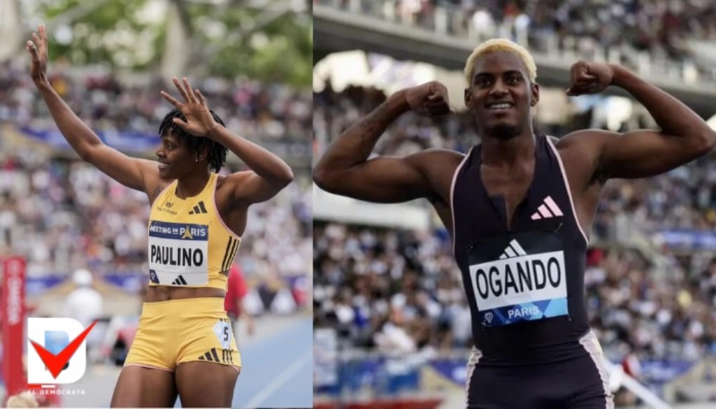 Marileidy Paulino y Alexander Ogando
