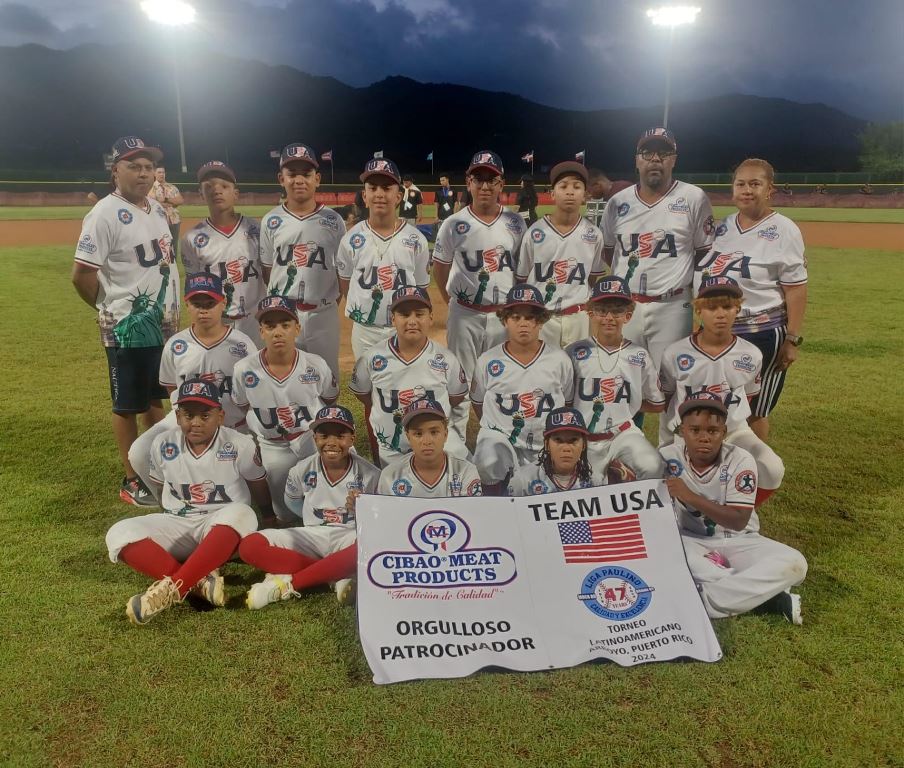 Estados Unidos propinó la única derrota a República Dominicana. Fue auspiciado por Cibao Meat Products.