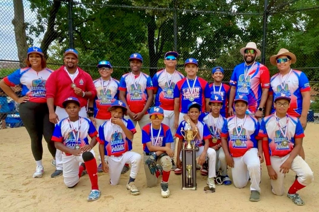 Los representativos de la Liga Latin Fusion de Pensilvania, conquistó el título de campeón en la categoría de 11-12 años.