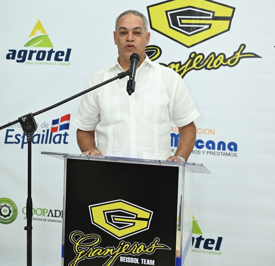 Robin Lantigua, presidente de los Granjeros.