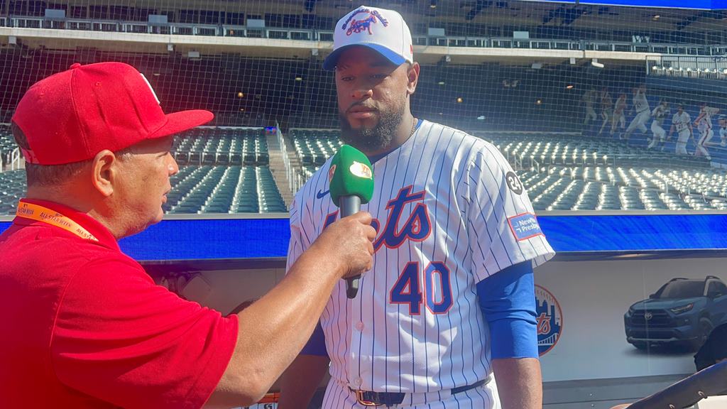 Luis Severino conversó con Agustín Zapata en Citi Field.