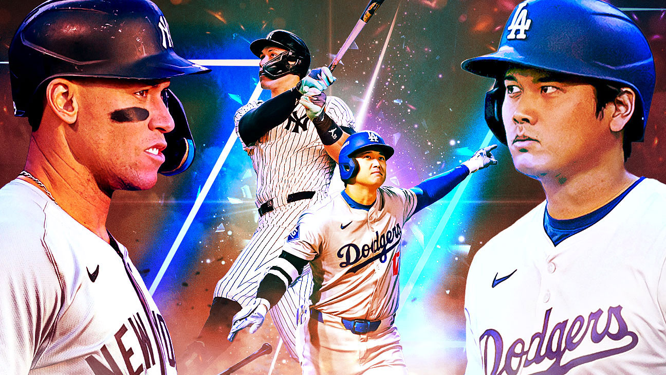 Aaron Judge en la Liga Americana, y Shohei Ohtani en la Liga Nacional, ganaron unanime los premios Mas Valiosos.
