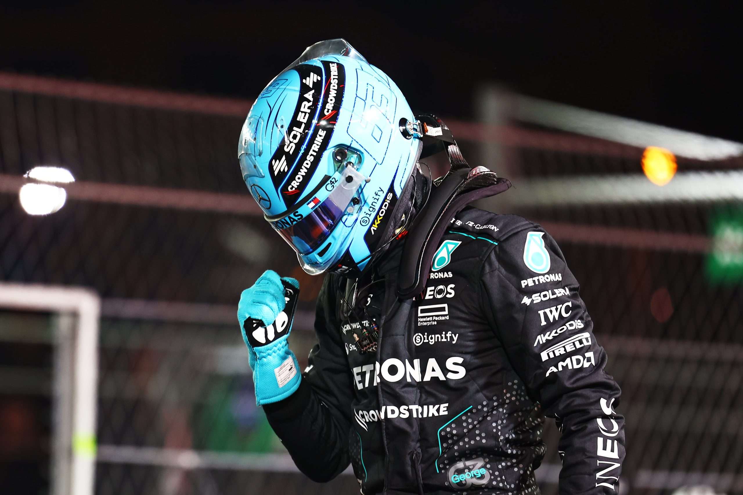 George Russell logra la pole para el Gran Premio de Las Vegas