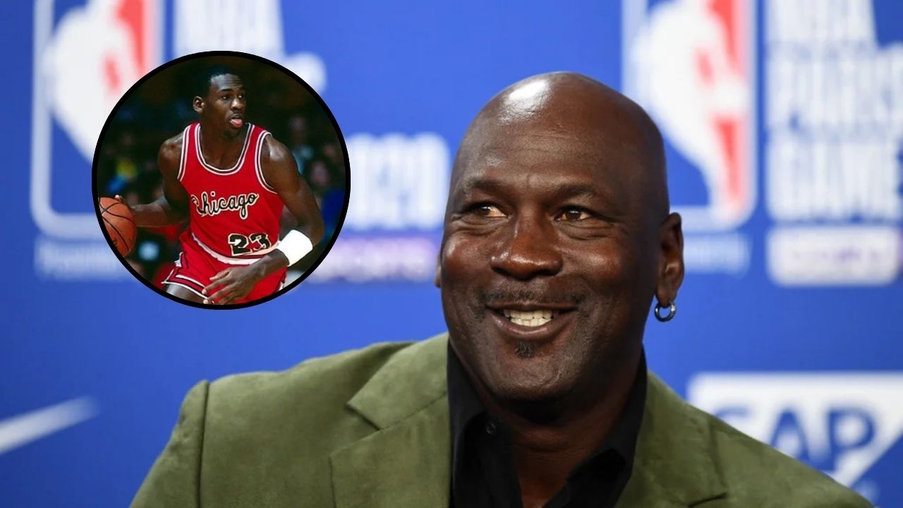 camiseta del año de novato de Michael Jordan
