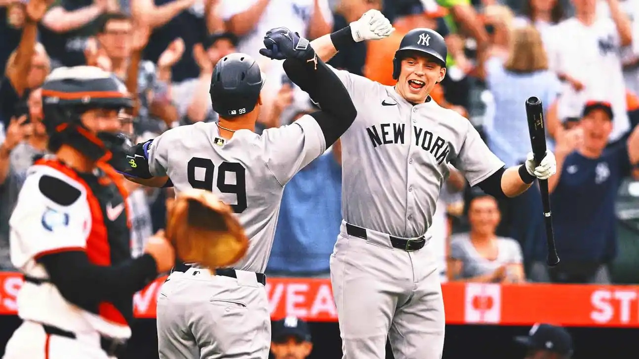 Aaron Judge y Ben Rice