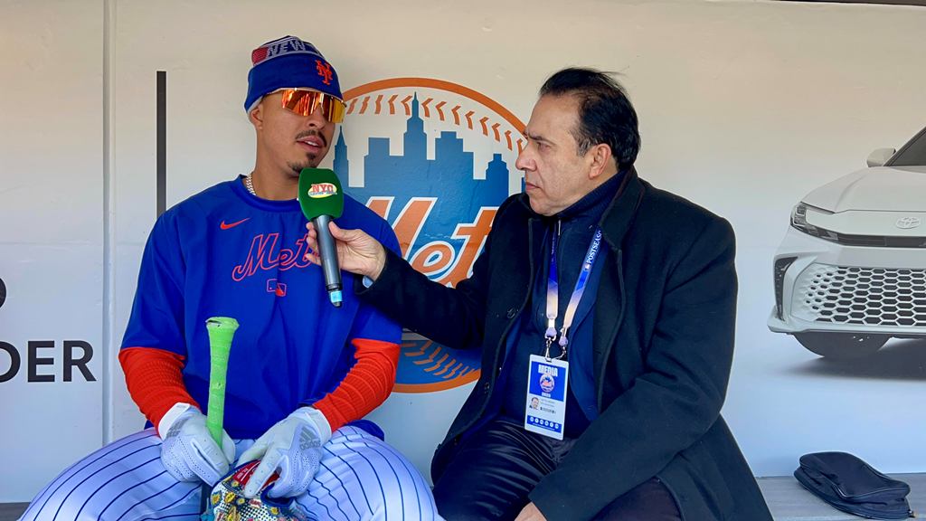 Mikie Vientos fue entrevistado por Neftalí Medina en Citi Field.