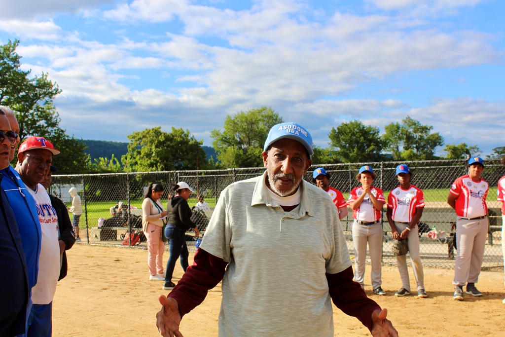 Héctor O’Neal, presidente de la Asociación de Béisbol Dominicana NY.