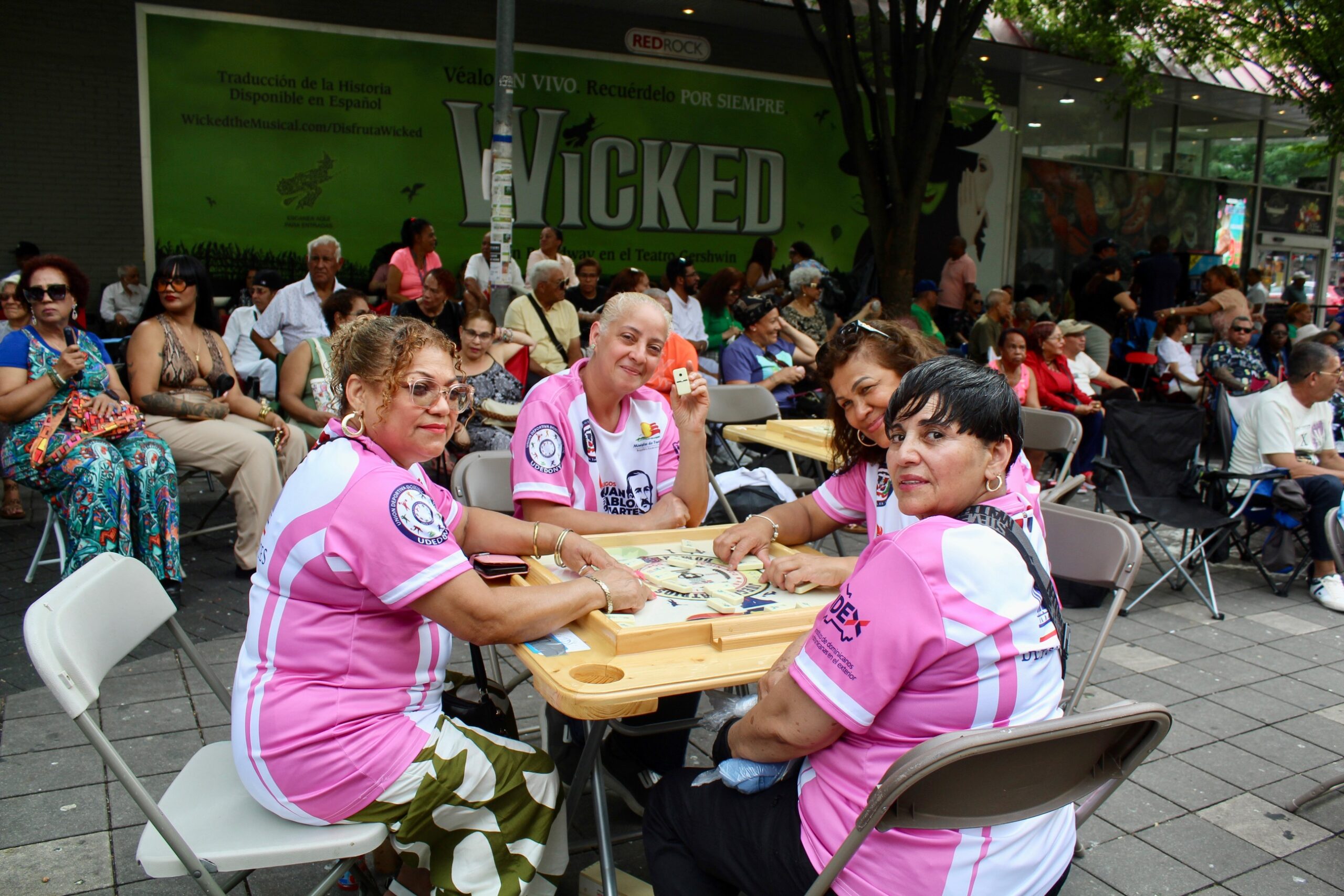 Las femeninas, dieron cátedras en Dominó.