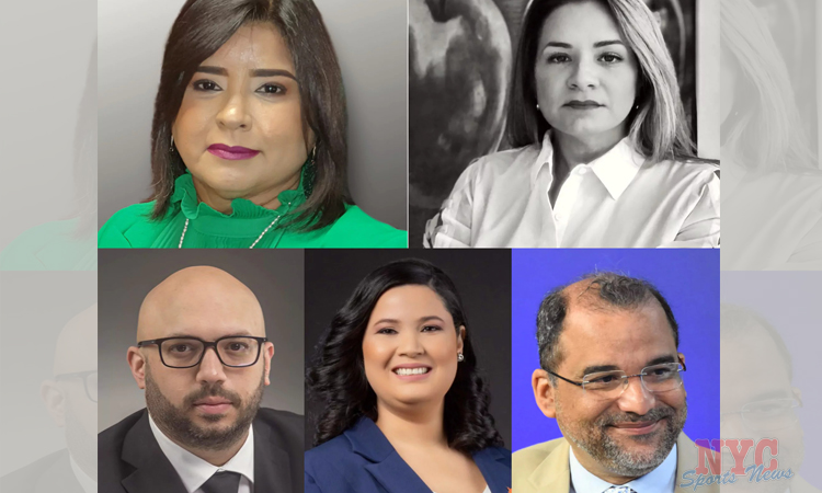 Miembros de la subcomisión; Arriba desde la izquierda Angélica Noboa Pagán,Elka Scheker Mendoza, Edgar Torres Reynoso, Julissa Vásquez y Olivo Rodríguez Huertas.
