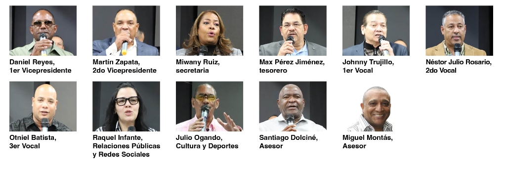 Miembros directivos de la ACD en NY.