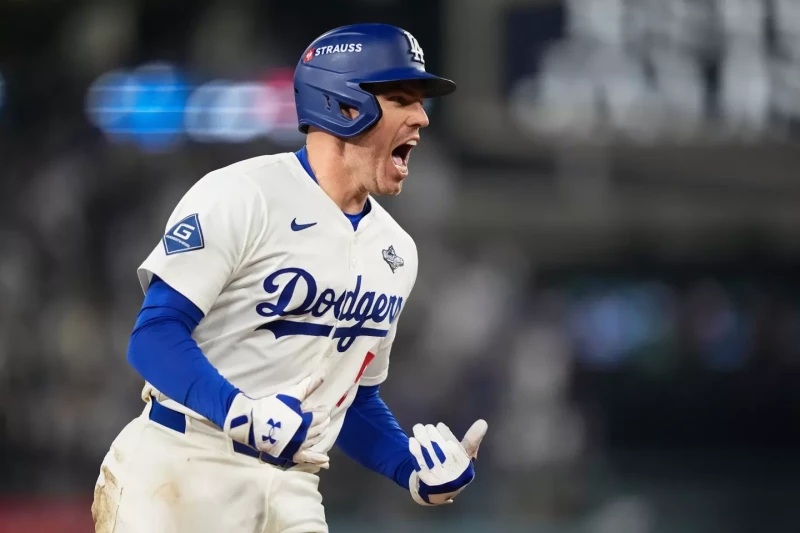 Freddie Freeman de los Dodgers de los Ángeles