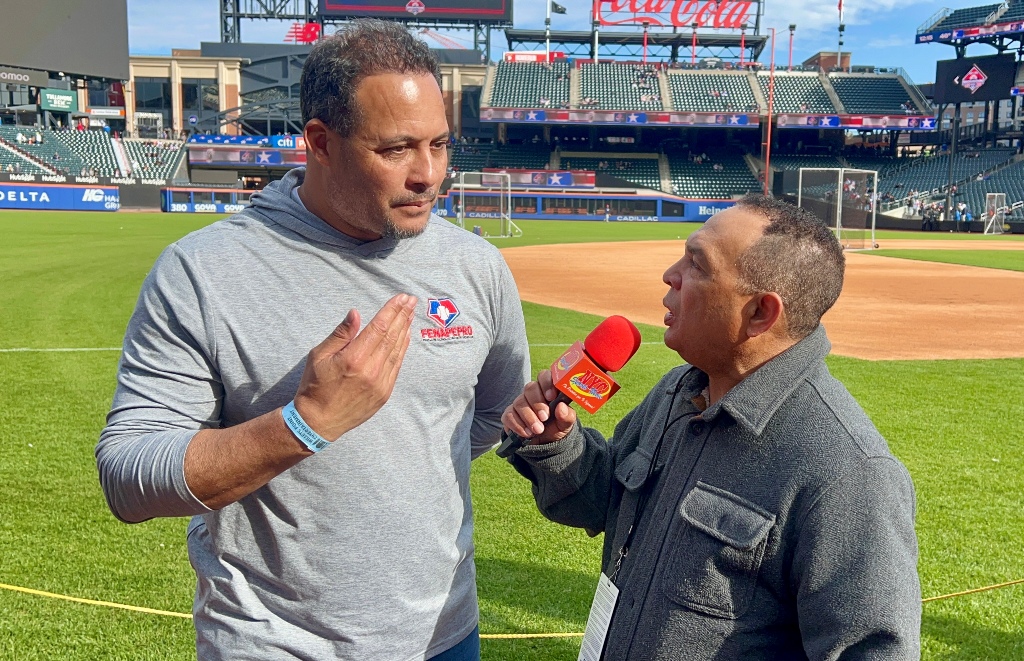 Erick Almonte, fue consultado por Agustín Zapata en Citi Field.
