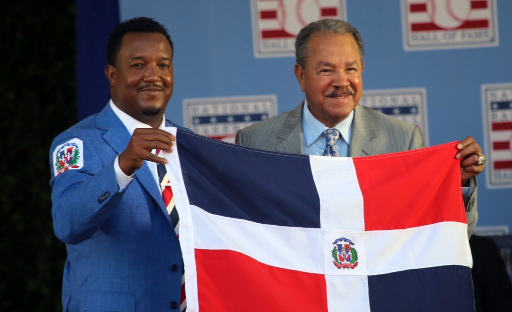 Pedro Martínez y Juan Marichal