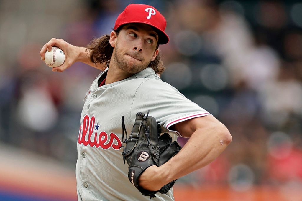 Aaron Nola / Imagen cortesía de MLB.com