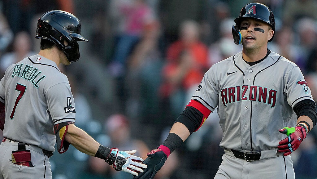 Lars Nootbaar de los DBacks de Arizona / Imagen crédito de Thearon W. Henderson/Getty Images