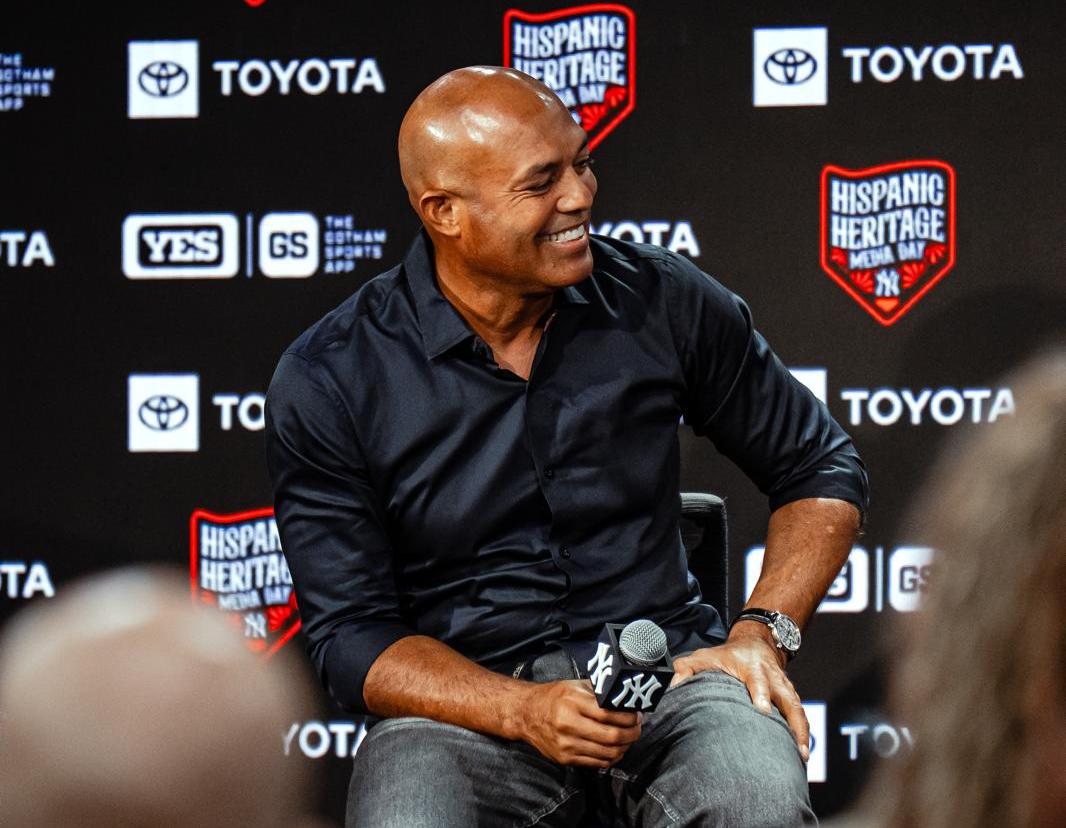 Mariano Rivera, leyenda de los Yankees y una de las voces más autorizadas del béisbol mundial, durante su reflexión sobre el crecimiento y el futuro de la presencia latina en las Grandes Ligas.